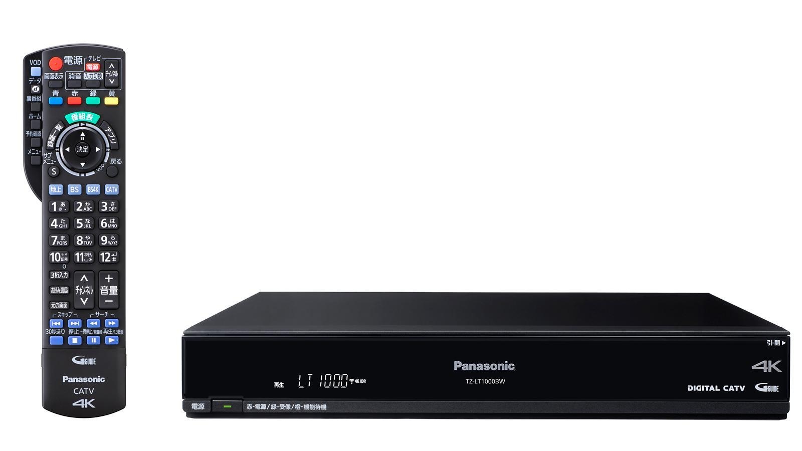 4K STB(Panasonic製) TZ-LT1000BW