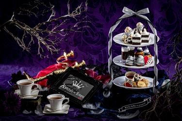 【兵庫・芦屋】ハロウィンテイストの愛らしいヴィランズスイーツ『ヴィランズたちのハロウィンアフタヌーンティー』