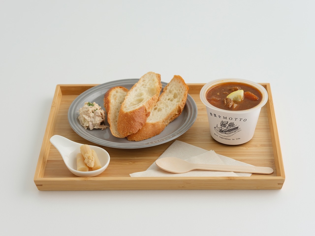 バゲット&スープのセット