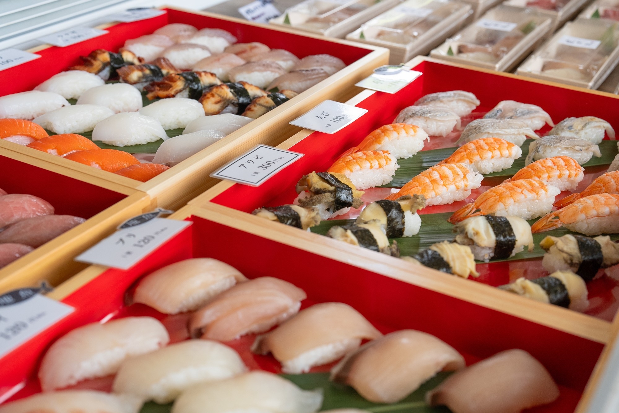 10種類以上の「選べる握り寿司」