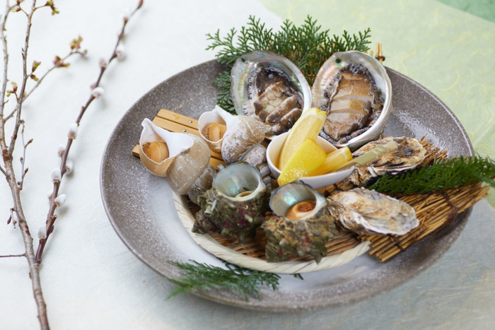 春爛漫プラン 貝鮮焼き