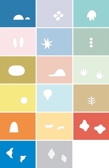 【リプラグキッズ】『Atelier mio(アトリエ ミオ)』お絵かき帳のシルエットは全17種類