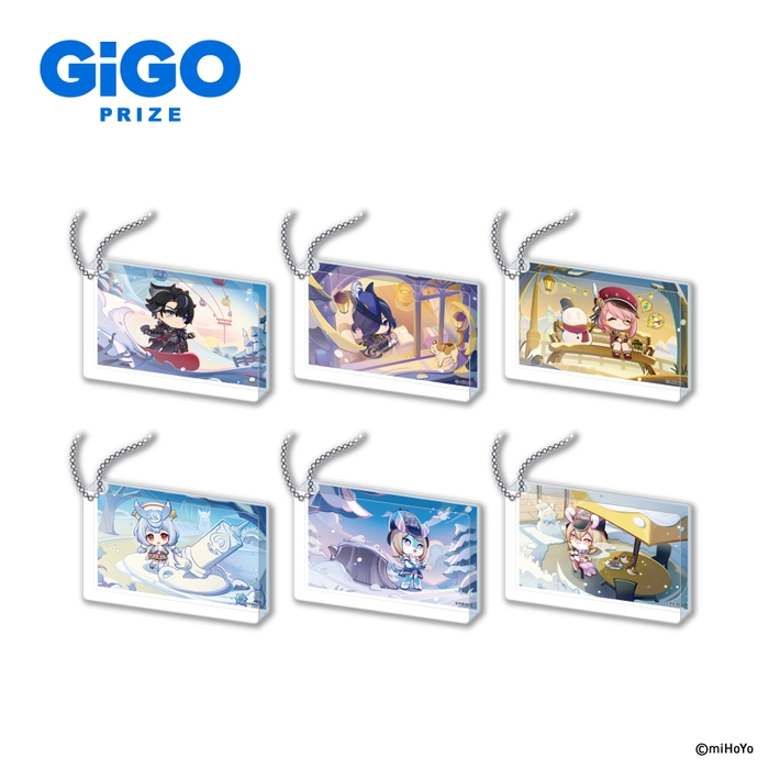 ▲原神 アクリルブロック(全6種)