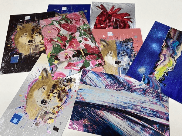 ポストカード(レイヤー箔)