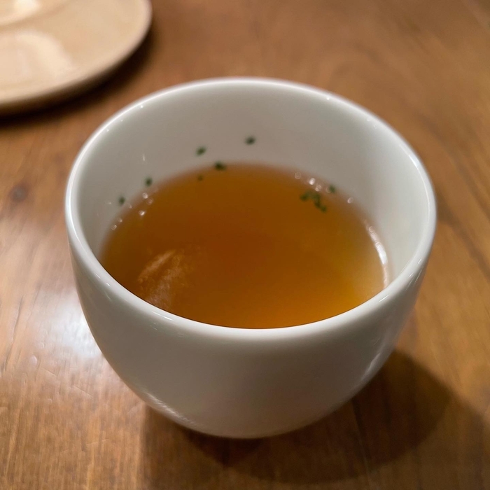 信玄鶏のスープ