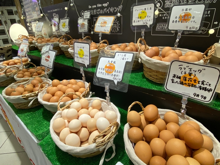 たまごを選ぶ、詰めるのが楽しい!