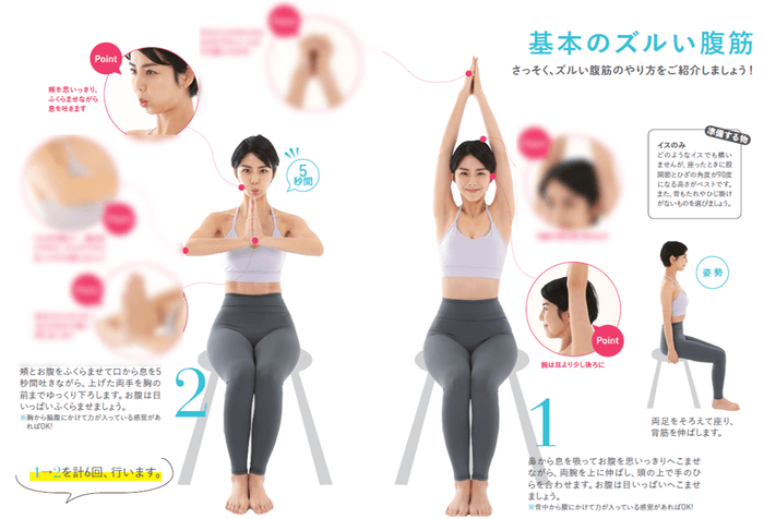 「ズルい腹筋」のやり方をご紹介!