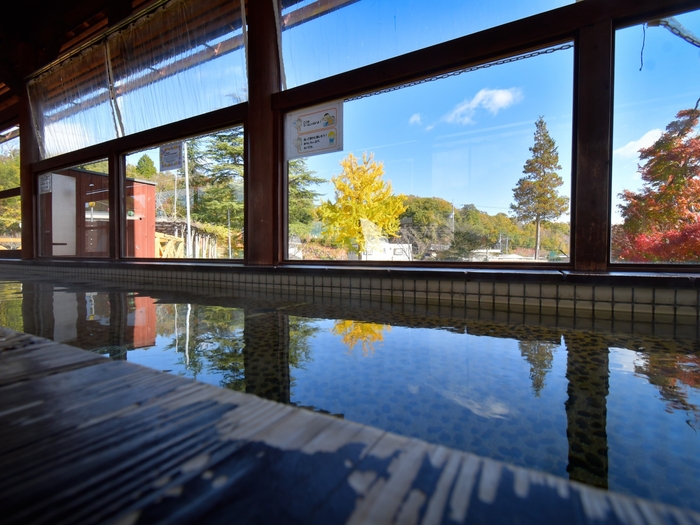 <石畳足湯>石畳ふれあい広場