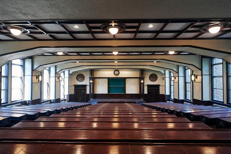 港区立郷土歴史館 旧講堂