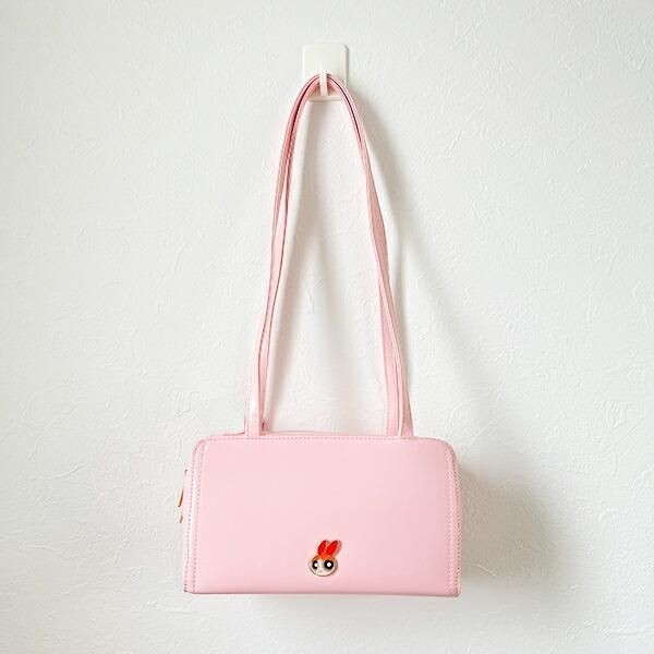 パワーパフガールズのショルダーバッグが可愛すぎ！？肩にかけやすい長い持ち手で、パワパフのバウンドコーデにもおすすめ！