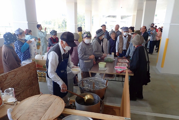 非常時:避難所運営訓練の様子