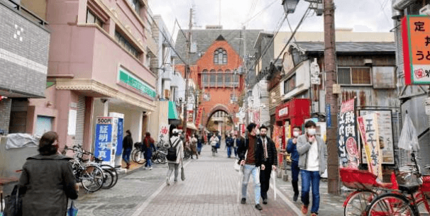 現在(2/15)の商店街の様子