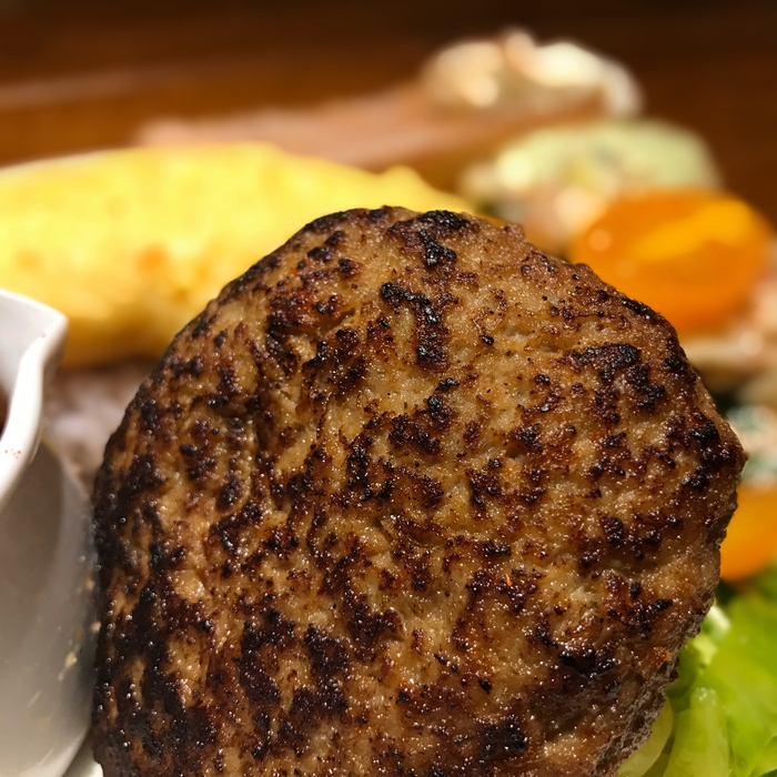 仙台牛のハンバーグ