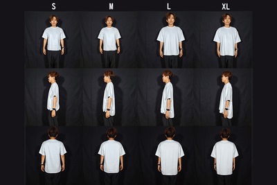 174cm サイズ別着用イメージ