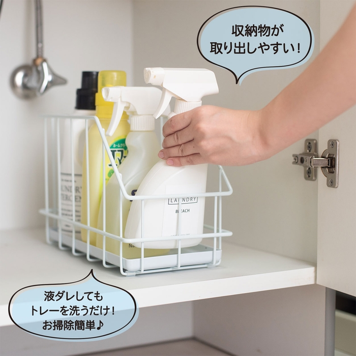 立てる収納でスッキリ!