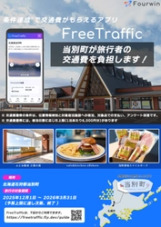 旅行者の交通費を自治体等が負担して無料へ 北海道当別町で2025年12月からスタート