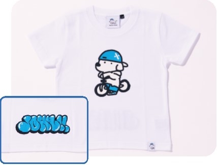 キッズTシャツ2(白・青)¥5,830-(税込)