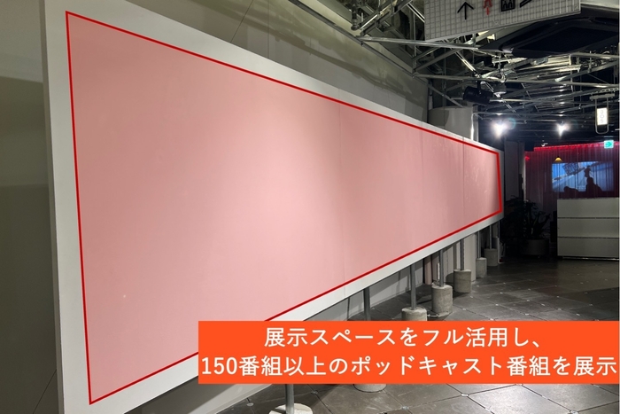 ポッドキャストを見て楽しむ環境を演出