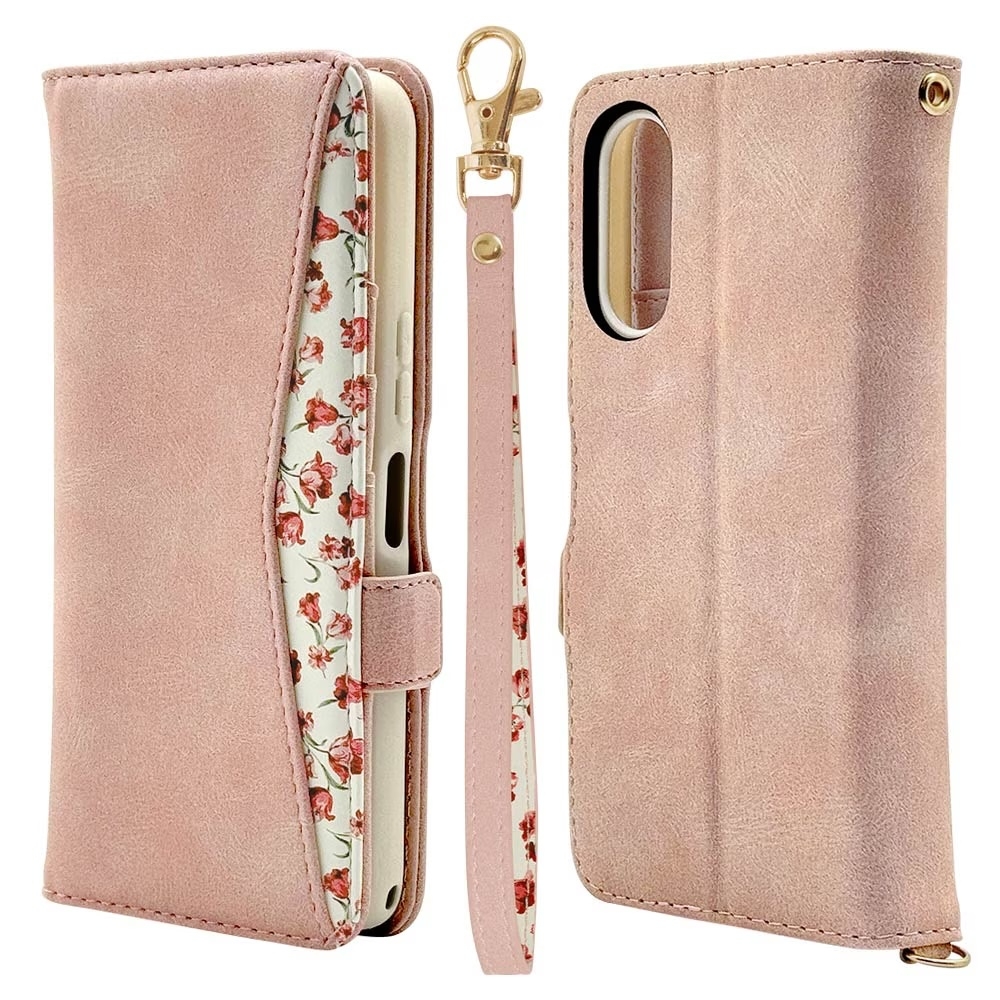 花柄ライトピンク