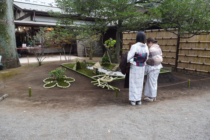 着物で来園(イメージ)