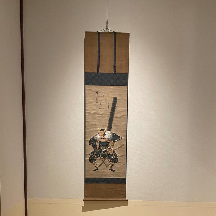 上杉謙信の肖像画(甲冑姿)