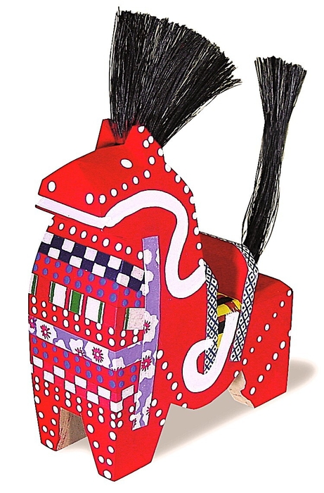 平成2年用 年賀切手モデル 郷土玩具 八戸「八幡馬」