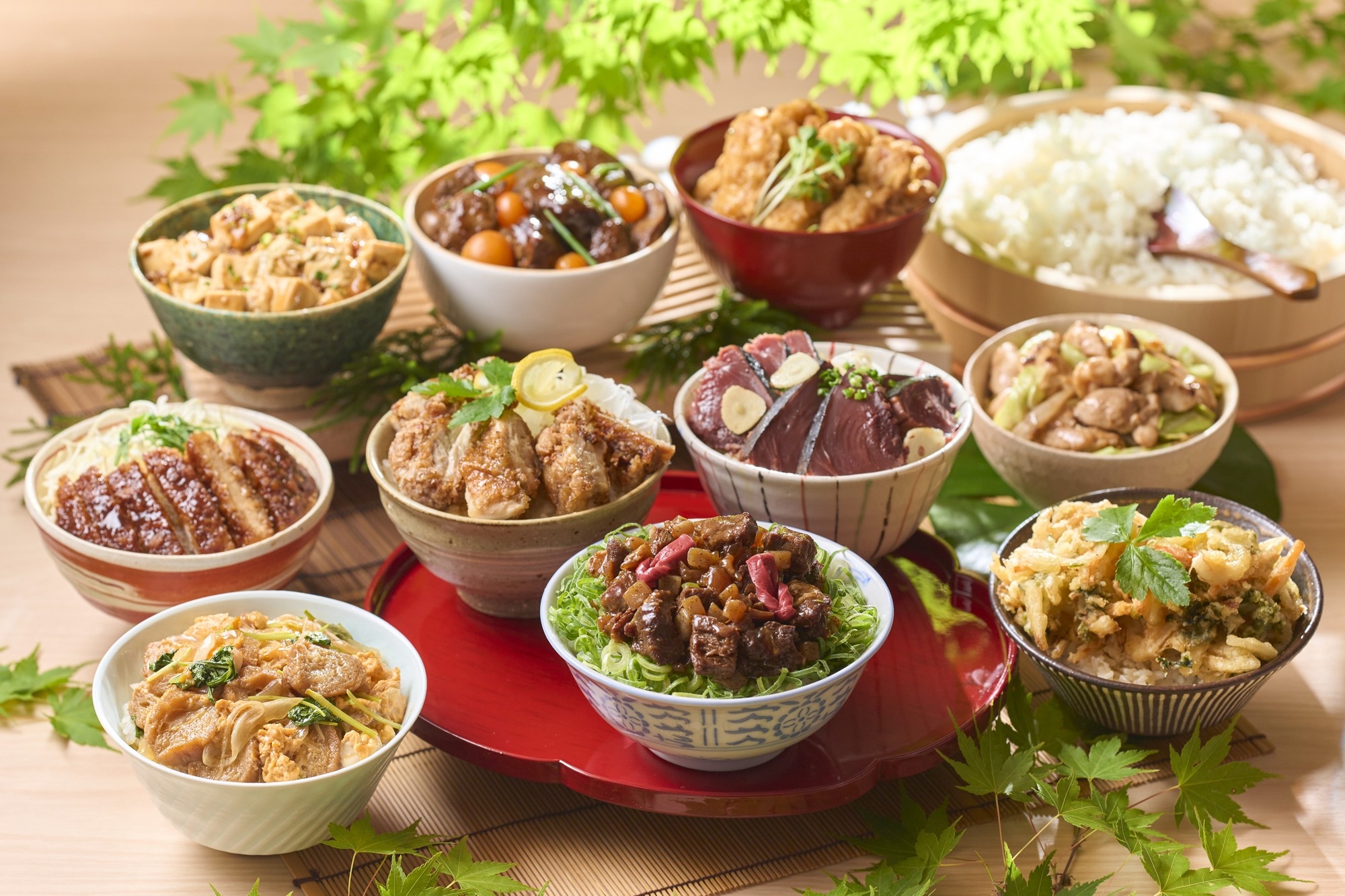 選んで、のせて、欲張って! 進化した大江戸名物「のっけ丼」が
ランチバイキング限定で登場