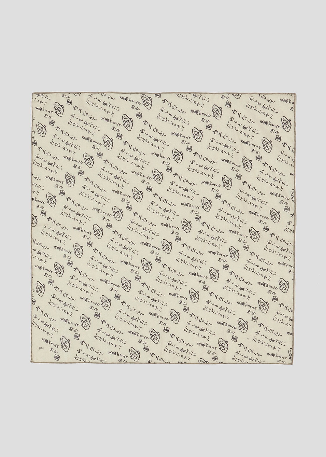 コットンハンカチ(友蔵がまんの俳句) F ¥ 1,500(税込)