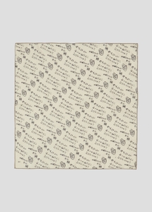 コットンハンカチ(友蔵がまんの俳句)  F ¥ 1,500（税込）