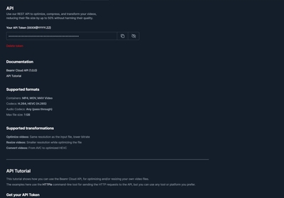 サービス画面４：インテグレーション/API