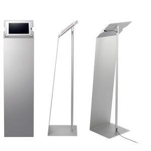 無人受付案内用　iPadフロアスタンド「T3」