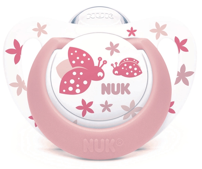 おしゃぶりジーニアス(キャップ付き)テントウムシ