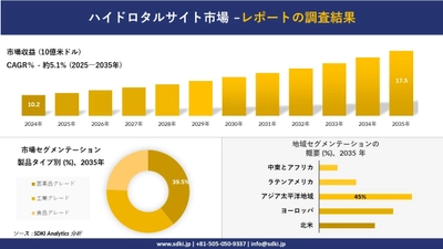 ハイドロタルサイト市場の発展、傾向、需要、成長分析及び予測2025－2035年
