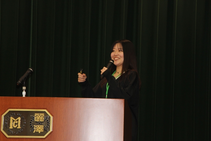 長崎県平戸市「住民協働まちづくりプロジェクト」 (外国語学部4年次生 石田来美さん)