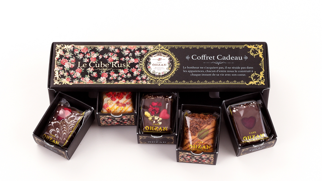 キューブラスク5個入 ベル/Le Cube Rusk Belle