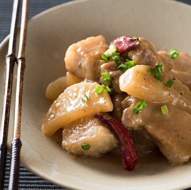 調理例(大根と豚バラの煮込み)