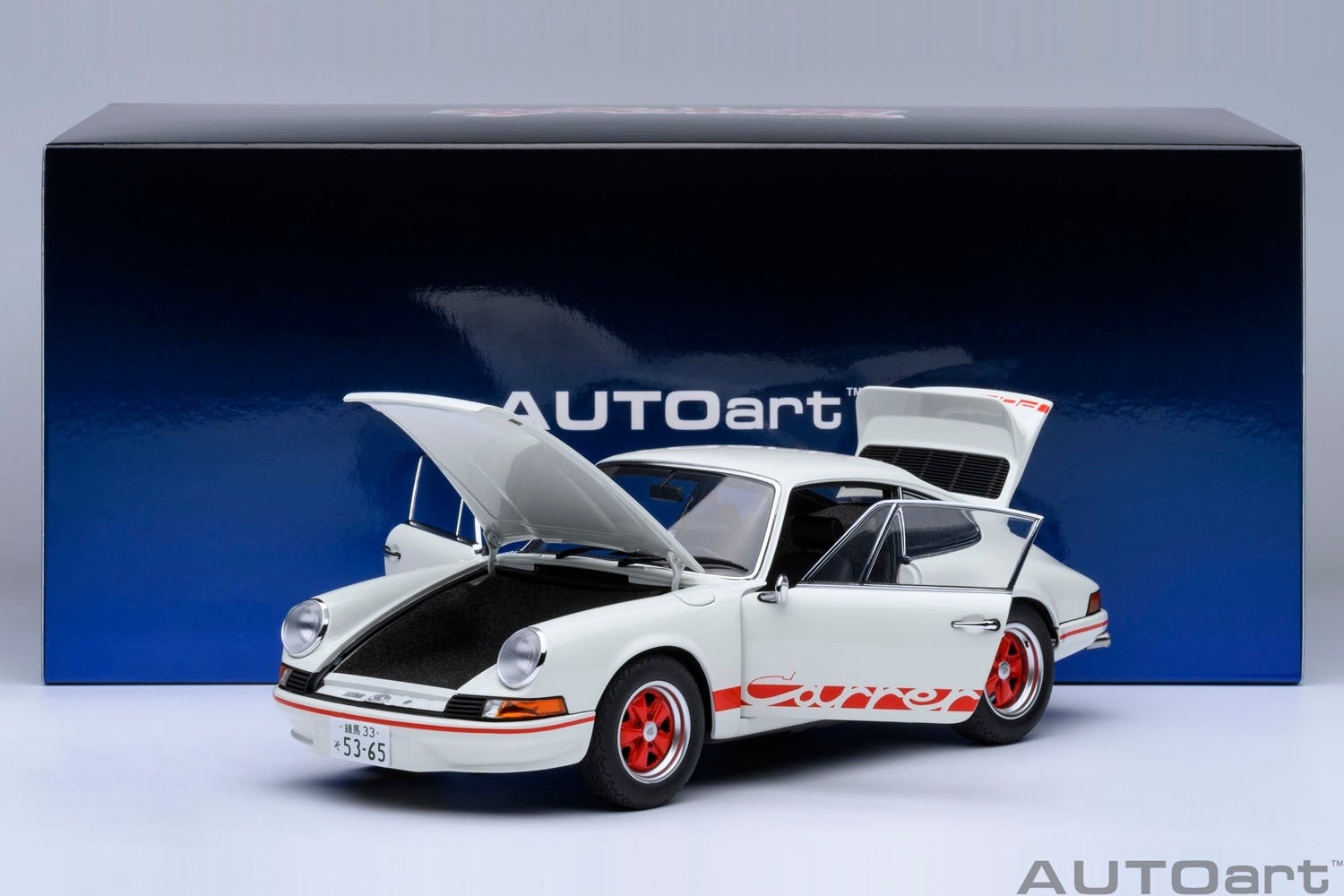サーキットの狼』早瀬佐近のポルシェを1/18スケールで精巧に再現