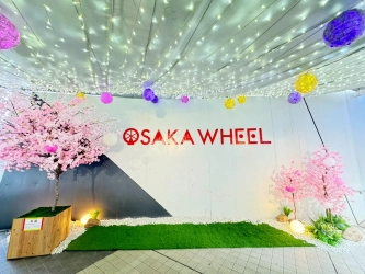 OSAKA WHEEL 桜装飾イベント2025開催 日本一の高さから楽しむ春の絶景