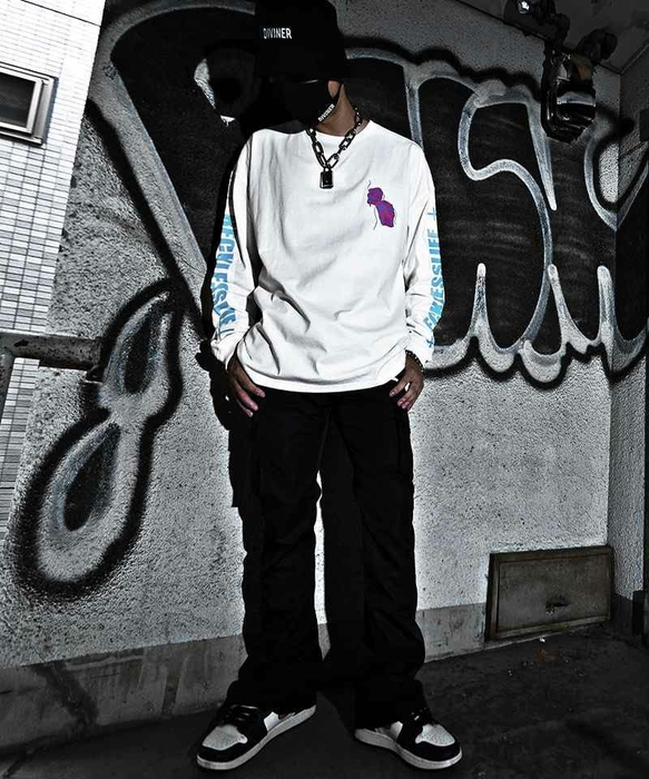 Two-Face L/TEE(ホワイト)