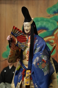 （能「敦盛」鈴木啓吾／撮影・駒井壮介）　