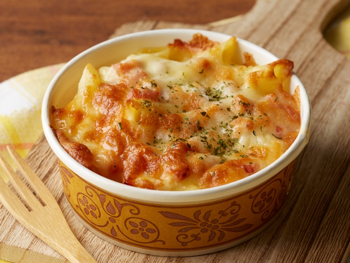 ベーコンとモツァレラ入りチーズ焼き画像(画像はイメージです。)