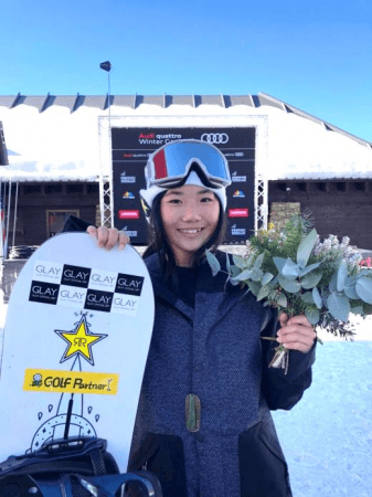 スノーボード女子日本代表強化選手 岩渕 麗楽選手とスポンサー契約を