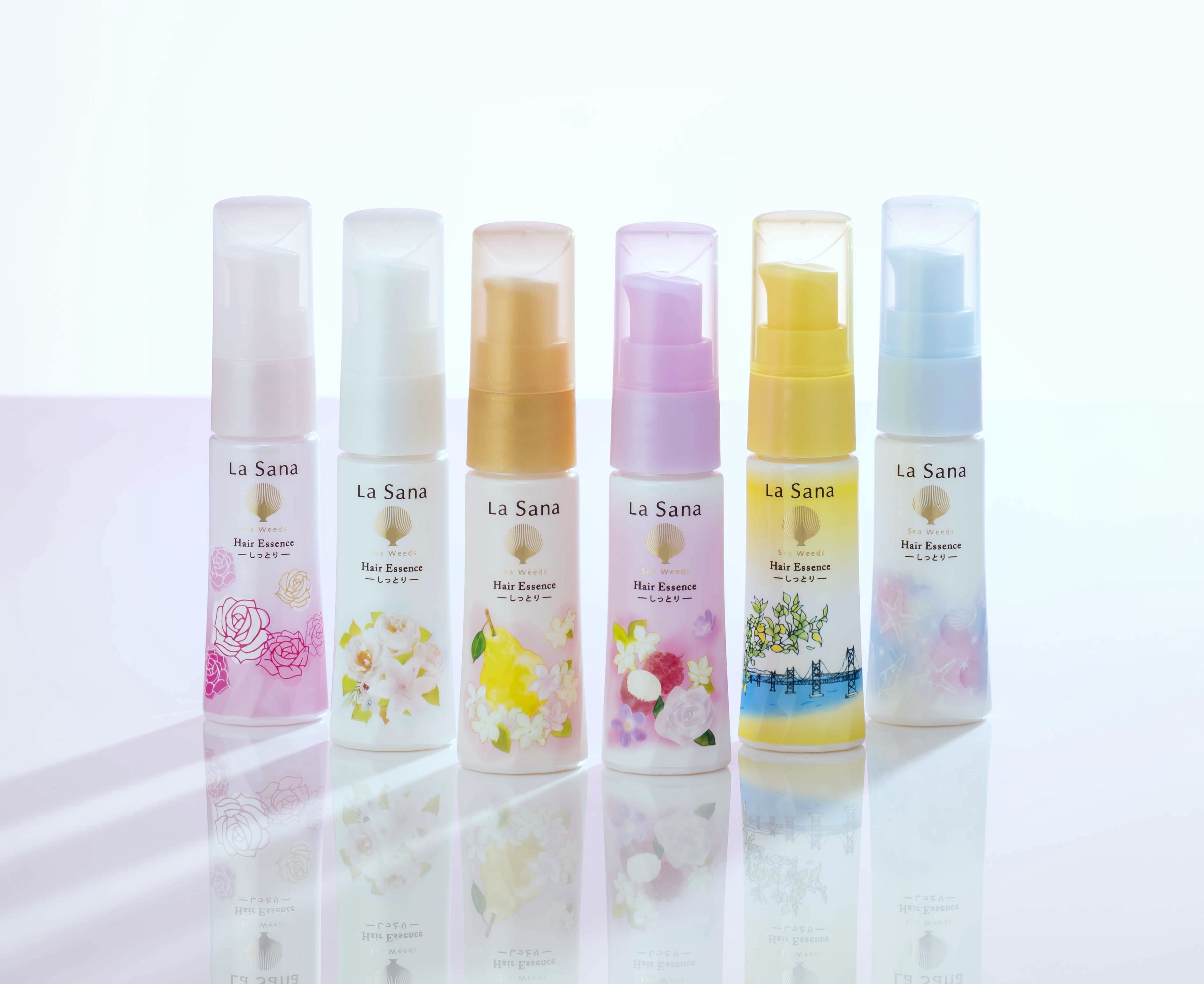 ラサーナ、新商品を含めた人気の香りが楽しめる 「6種の香り