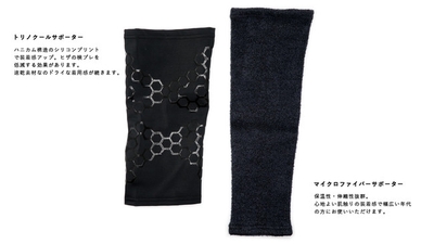 2種類のサブサポーターを付属