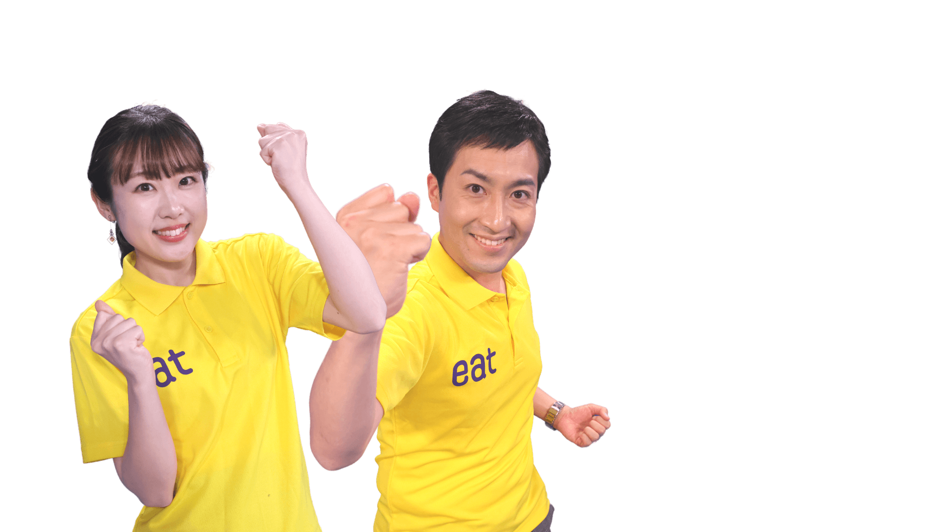 eat木和田アナ&eat村上アナ