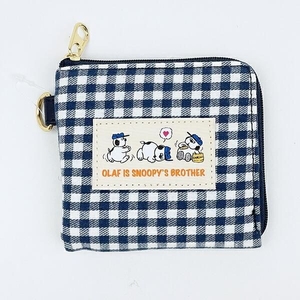 オラフのネイビーチェックシリーズ