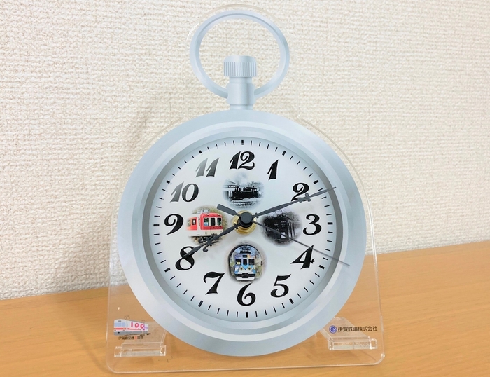 運転時計風アクリル置時計01