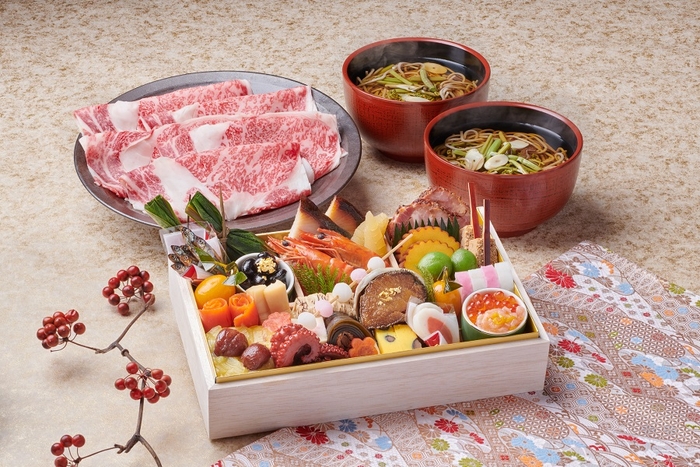 かごの屋 特選おせち一段重 JA特選和牛セット