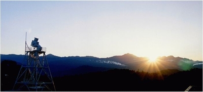 京大飛騨天文台での日の出