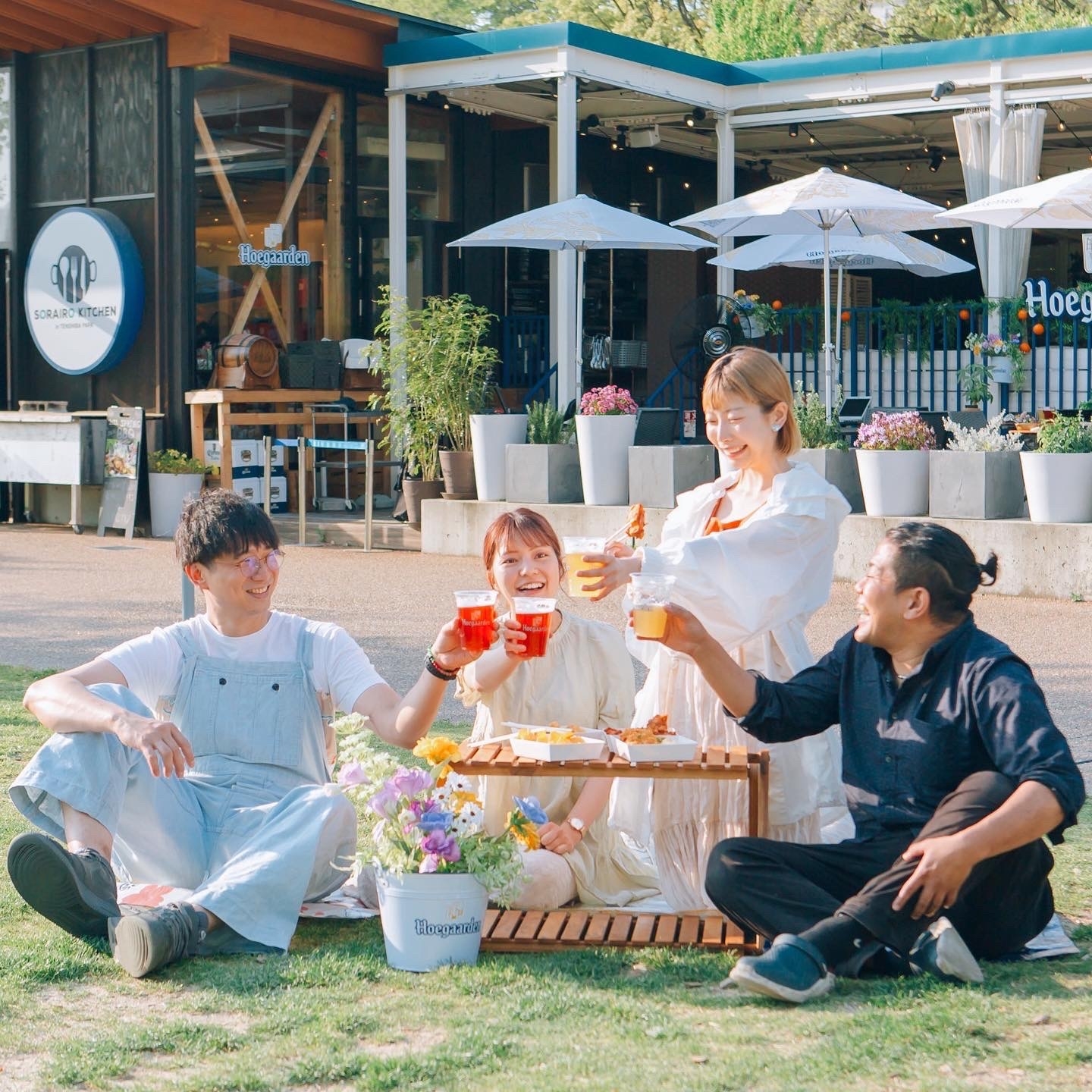 芝生で乾杯(てんしば店)
